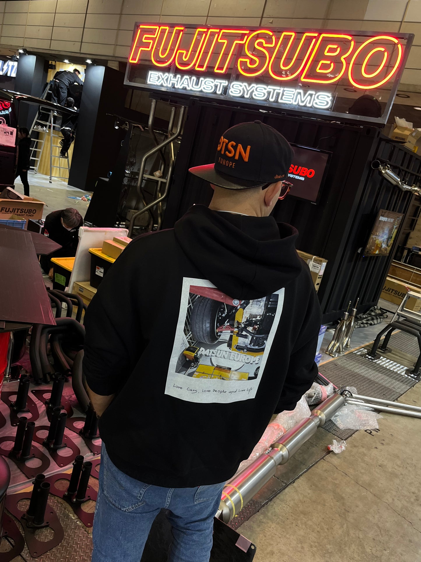 DTSN Europe Snapback Black